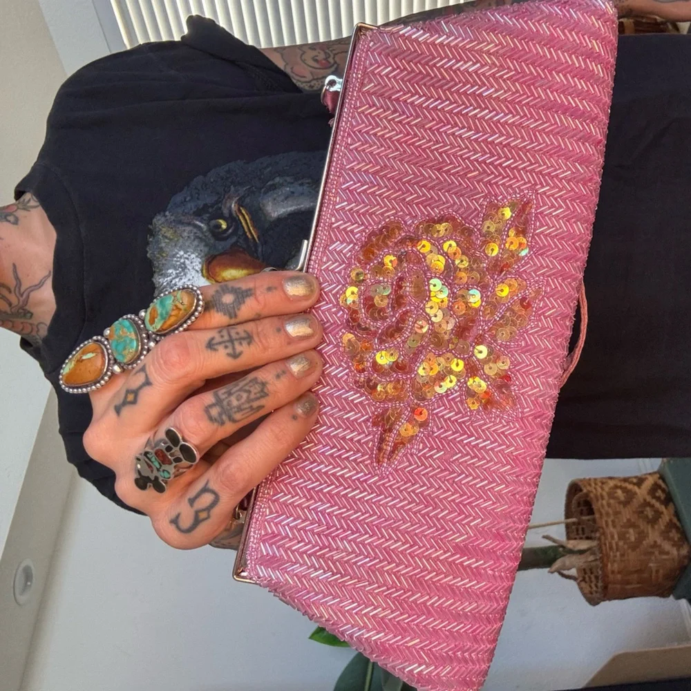 Beaded evening clutch - Picture 5 of 12